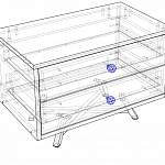 Схема сборки Тумба прикроватная Кристи 12 BMS