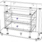 Схема сборки Тумба под ТВ Эксклюзив 1 BMS