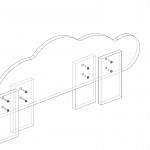 Схема сборки Бортик для кровати Облачко BMS