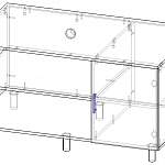 Схема сборки Тумба под телевизор ИТО-011 BMS