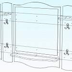 Чертеж Вешалка Энн 4 BMS