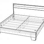 Схема сборки Кровать Скарлет-2 BMS