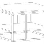 Схема сборки Журнальный стол Лоу 6 BMS